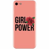 Husa silicon pentru Apple Iphone 6 Plus, Girl Power 2