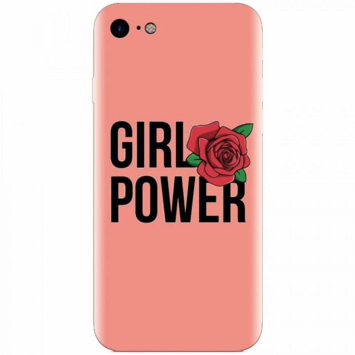 Husa silicon pentru Apple Iphone 5c, Girl Power 2