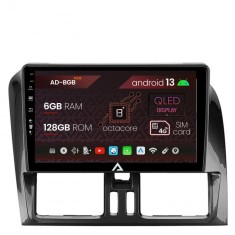 Navigatie Volvo XC60 (2013-2019), Android 13, B-Octacore 6GB RAM + 128GB ROM, 9 Inch - AD-BGB9006+AD-BGRKIT400-0813