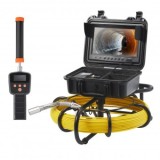 Camera inspectie endoscop cu locator 512 Hz, Vevor Profesional, Monitor mare color HD 9&rdquo;, Lungime 50 m, IP68, 12xLed, pentru conducte