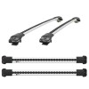 Set 2 bare transversale argintii pentru Volkswagen Tiguan 5N