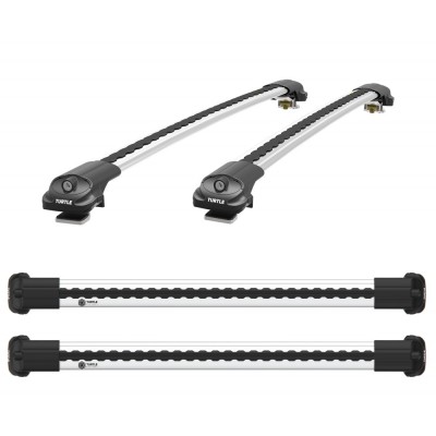 Set 2 bare transversale argintii pentru Renault MEGANE ESTATE 09-16 foto