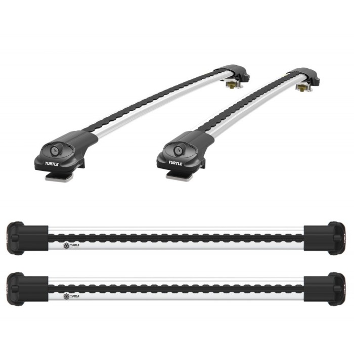 Set 2 bare transversale argintii pentru Mercedes-Benz GLC