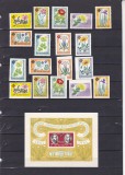 1961 LP 524 LP 524 a LP 525 CENTENARUL GRADINII BOTANICE BUCURESTI MNH