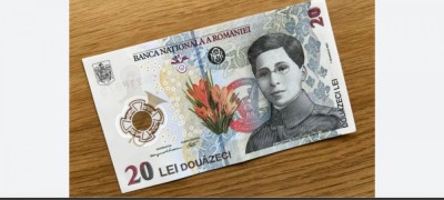 Bancnote 20 lei Ecaterina teodoroiu foto