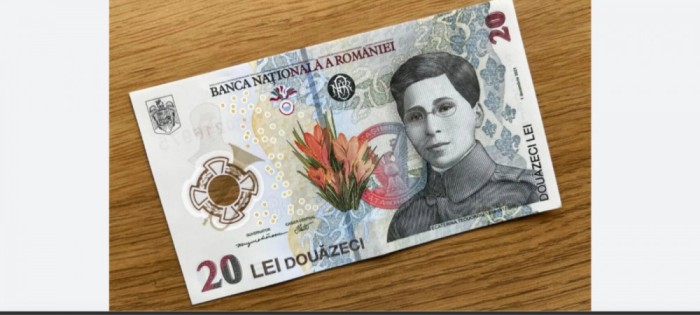 Bancnote 20 lei Ecaterina teodoroiu