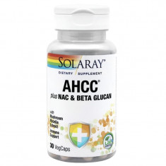 AHCC plus Nac & Beta Glucan Solaray Secom 30cps