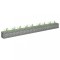 Gossi strat inaltat gabion, 360 x 30 x 30 cm, otel inoxidabil