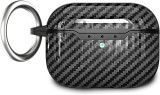 Husa de protectie pentru casti AirPods Pro 2 2022 AKABEILA, poliuretan , negru