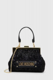 Love Moschino poseta culoarea negru