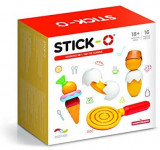 Joc cu magneti Stick-O Primul set de gatit, Clics toys