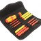 Set de şurubelniţe izolate cu 5 bucăţi, 1kVAC Phillips şi plată &icirc;n etui