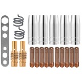 Set 20 consumabile pentru pistolet MIG MAG 150A, Intensiv WeldLand Equipment