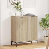 VidaXL Bufet Stejar sonoma 69.5 x 33 x 82 cm Lemn compozit