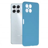 Cumpara ieftin Husa Honor X8 4G Albastru Slim Mat cu Microfibra SoftEdge, Techsuit
