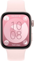 Smartwatch Huawei Watch FIT 3 Solo-B09S, Roz și Curea din Fluoroelastomer Roz, Blister 55020CEF