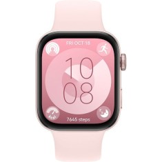 Smartwatch Huawei Watch FIT 3 Solo-B09S, Roz și Curea din Fluoroelastomer Roz, Blister 55020CEF