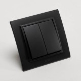 Comutator 10A negru mat Zena - ELBI