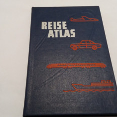 Reise Atlas -1980 -Ghid Auto Turistic DDR ,Cehoslovacia ,Polonia ,Romania-RF18/3