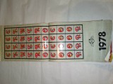 Bnk cld Calendar de perete - 1978 - Centrocoop