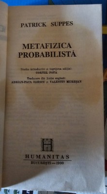 Metafizica probabilista foto