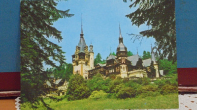 RSR - SINAIA - CASTELUL PELES - ED. MERIDIANE - NECIRCULATA. foto