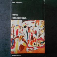 DAN GRIGORESCU - ARTA AMERICANA