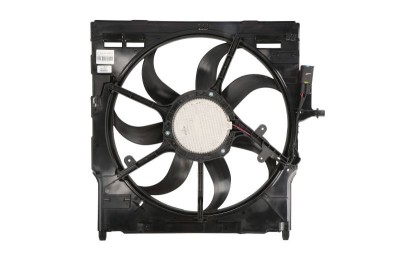 GMV radiator electroventilator BMW X5 3.0si/xDrive30i; 4.8i/xDrive48i E70, 2007-2013, motor 3.0 R6, 4.8 V8 benzina, cutie A/CVT, 600 W; 520 mm; 3 pin foto