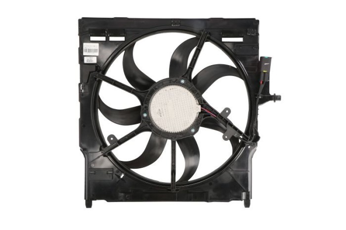 GMV radiator electroventilator BMW X5 3.0si/xDrive30i; 4.8i/xDrive48i E70, 2007-2013, motor 3.0 R6, 4.8 V8 benzina, cutie A/CVT, 600 W; 520 mm; 3 pin