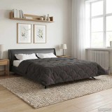 vidaXL Duvet de iarnă Patos Antracit 200 x 220 cm 42026309