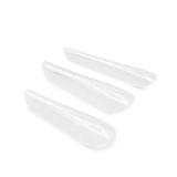 Set de 2 unități: Tipsuri reutilizabile cu marcaje KOPER, migdală arcuită, 120 buc