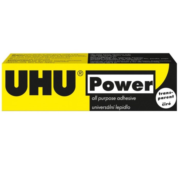 Adeziv universal transparent UHU Power Transparent, 45 g Best CarHome