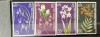 PC481 - Noile Hebride (ENG) 1973 Flora/ Orhidee, serie MNH, 4v, Nestampilat