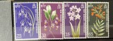 PC481 - Noile Hebride (ENG) 1973 Flora/ Orhidee, serie MNH, 4v