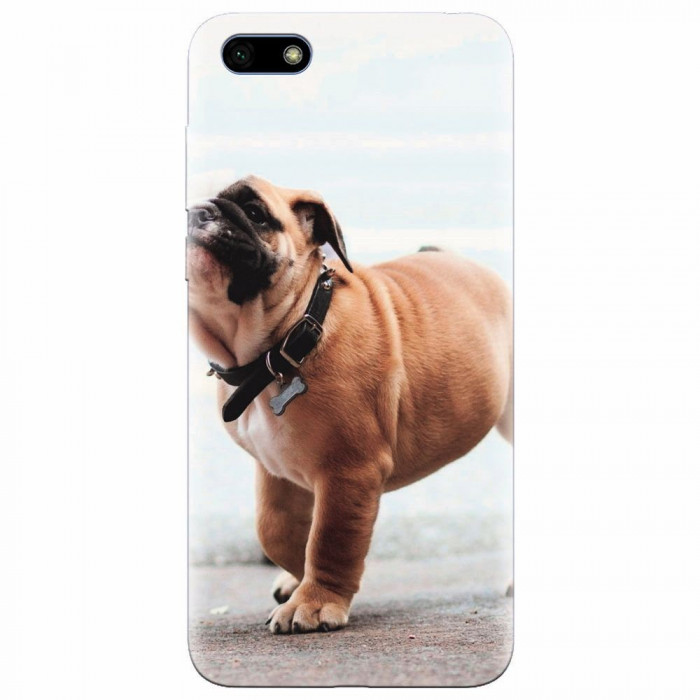 Husa silicon pentru Huawei Y5 Prime 2018, Little Dog Puppy Animal