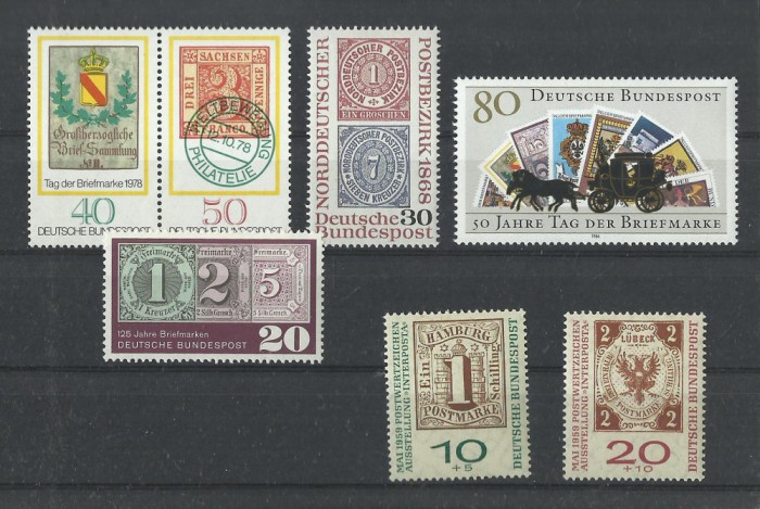 TSV* - LOT TIMBRE GERMANIA DEPARAIATE MNH/** LUX