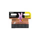 Micro baterie alcalină de bază Duracell AAA (MN2400) (1,5 V) 12 buc
