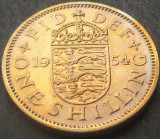 Cumpara ieftin Moneda 1 SHILLING - MAREA BRITANIE / ANGLIA, anul 1954 *cod 1451 A = excelenta, Europa