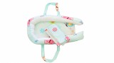 Baby Nest Somnart: Cosulet bebelusi + Salteluta 42x84x2 cm + Paturica 70x70 cm model Fluturi