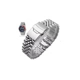 Brățară Jubilee Compatibilă Seiko SKX009 &ndash; 20 mm &ndash; Oțel Inoxidabil 316L &ndash;