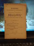 Statutele Societăței Neajlovul, V&acirc;nătoriiMari, jud. Vlașca, T&acirc;rgu Jiu 1907, 201