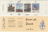Aland (Finanda) 1992 - Faruri, serie in carnet filatelic neuzat