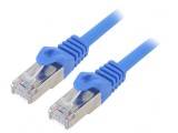Cablu Patch Cord F/UTP Cat6 Albastru 2m RJ45, Gembird
