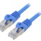 Cablu Patch Cord F/UTP Cat6 Albastru 2m RJ45