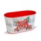 Cos metalic de Craciun - masina - 23 x 11,5 x 11,5 cm Best CarHome