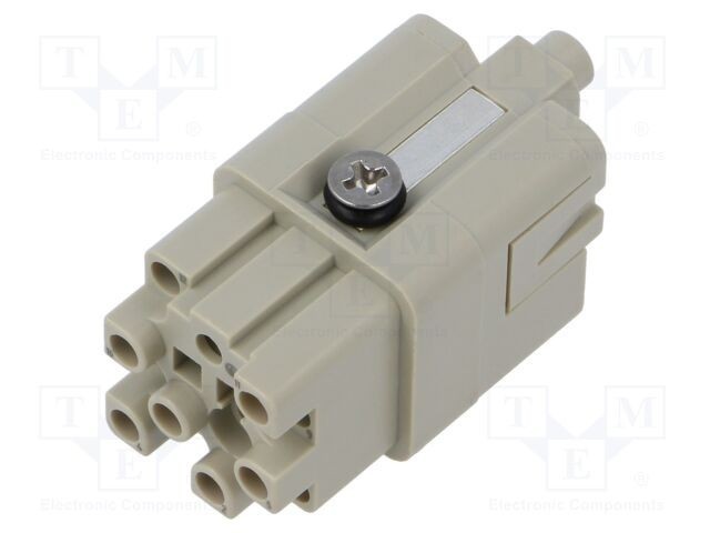 Conector LAPP EPIC H-Q HDC inserturi contact mamă 12 pini 10A 400V