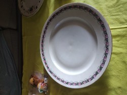 Platou 27 cm baroc ceramica foto