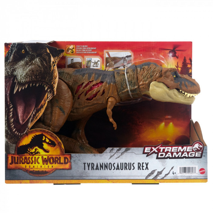 JURASSIC WORLD EXTREME DAMAGE DINOZAUR TYRANNOSAURUS REX SuperHeroes ToysZone