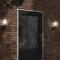 vidaXL Lampă exterioară de perete, negru, oțel inoxidabil 4006240