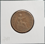 j81 Marea Britanie Half Penny 1935
